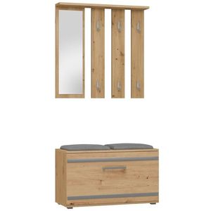 TP Living Předsíňová stěna Opal hnědá obraz
