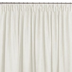 HOMEDE Závěs MILANA klasická transparentní dračí páska 10 cm krémový, velikost 140x175 obraz
