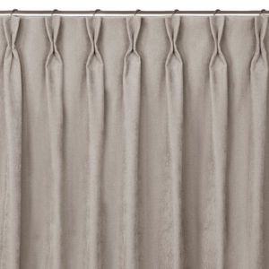 HOMEDE Závěs MILANA klasický flex 7, 5 cm s dvojitým záhybem cappuccino, velikost 140x175 obraz