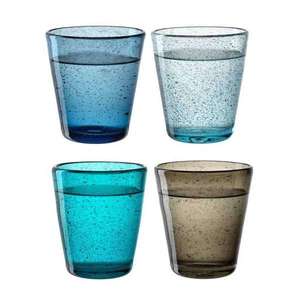 Leonardo sklenice Burano studené barvy 330 ml 4 ks obraz