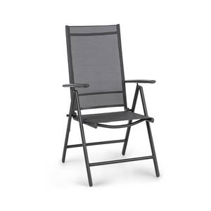 Blumfeldt London Lite, skládací židle, 56, 5 x 107 x 68 cm, ComfortMesh, hliník obraz