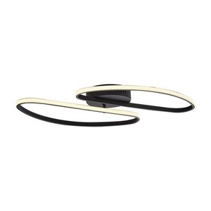 Designové stropní svítidlo matné černé 65 cm 3-krokové stmívatelné 2-světlo - Pepe obraz