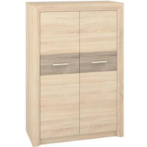Komoda Castel 92 cm dub sonoma/ sonoma lanýž obraz