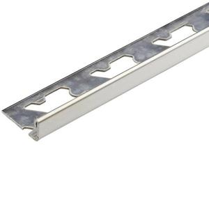 Lišta Edge S-steel Polished 2500/23/8 mm obraz