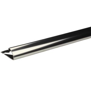 Lišta Rondinox S-steel Polished 2500/27/10 mm obraz