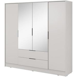Skříň Kelly 4D se zrcadlem cashmere obraz