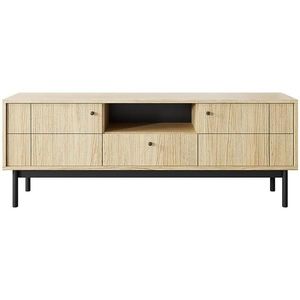 Tv stolek Japandi RTV154 dub linea obraz