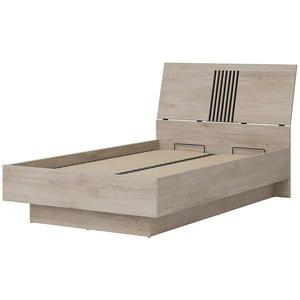 Postel 120 Sip Mati Mi18/120 dub cremona/černá s úložným prostorem obraz