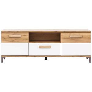 Tv stolek Snobi Sb01 dub craft/alpská bílá obraz