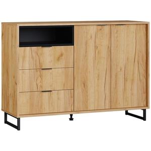 Komoda Konor 138 2d3s Dub Craft Gold obraz