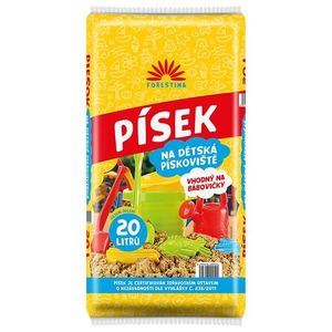 Písek na dětská pískoviště písek 20 l obraz