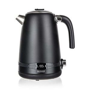 Activer Rychlovarná konvice s termostatem Rubis 1, 7 l, černá obraz