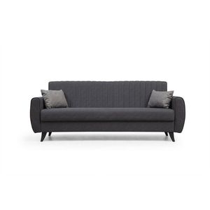 Rozkládací pohovka Alkon 3 Dark Grey obraz