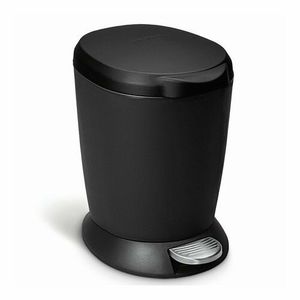 Simplehuman Pedálový koš Slim 6 l, černá obraz