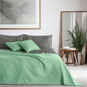 DecoKing Přehoz na postel Axel zelená, 220 x 240 cm, 220 x 240 cm obraz