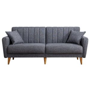 Rozkládací pohovka Aqua Dark Grey obraz