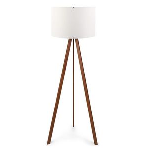 Stojací lampa AYD-1528 White Brown obraz