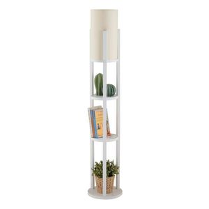 Stojací lampa Circle Nora - SMK, bílá obraz