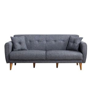 Rozkládací pohovka Aria Dark Grey obraz