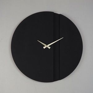 Nástěnné hodiny Block APS096, Black, , 46 x 46 cm obraz