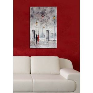 Nástěnné hodiny Abstract YYCS-1, 45 x 70 cm obraz