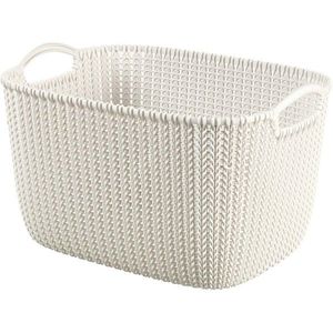 Curver Úložný box Knit 19 l, krémová, 19 l obraz