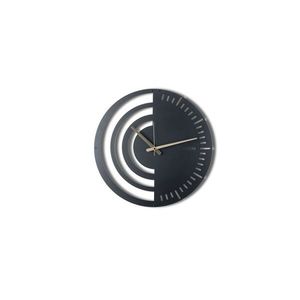 Nástěnné hodiny Chrono Black, 50 x 50 cm obraz