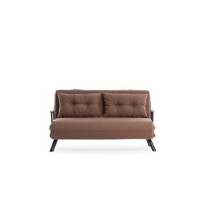 Rozkládací pohovka Sando 2 Light Brown obraz