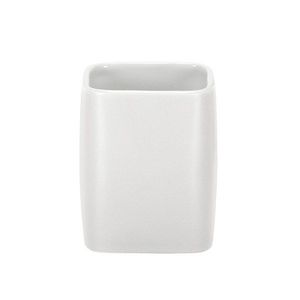 Kleine Wolke Držák kartáčků Cubic, bílá 5066100852 obraz