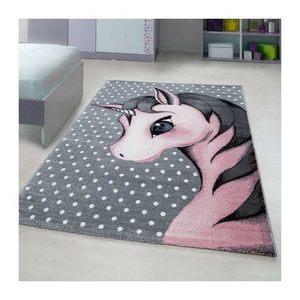 Vopi Kusový dětský koberec Kids 590 pink, 80 x 150 cm obraz