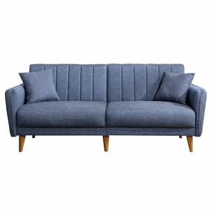 Rozkládací pohovka Aqua Dark Blue obraz