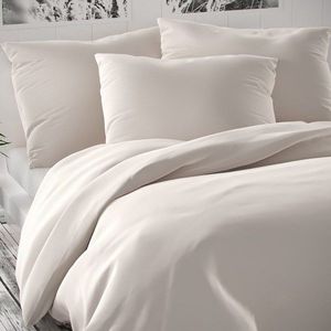 Kvalitex Saténové povlečení Luxury Collection bílá, 140 x 220 cm, 70 x 90 cm obraz