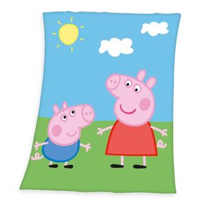 Herding Dětská deka Prasátko Peppa, 130 x 160 cm obraz