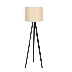 Stojací lampa Tripod Cream Black 115 obraz