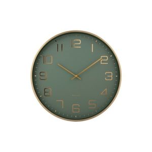Karlsson 5973GR designové nástěnné hodiny světle zelená, pr. 40 cm obraz