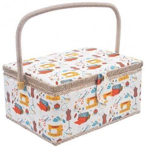 Kazeta na šití dřevo/polyester 30x23 cm dekor obraz