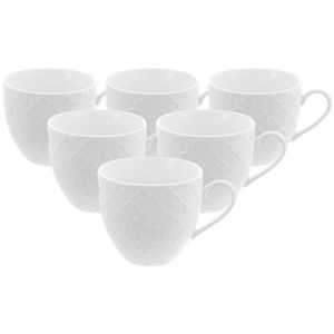 Orion Porcelánový hrnek WHITELINE 0, 25 l, 6 ks obraz
