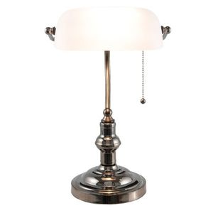Stolní bankovní lampa WhiteBank - 27*23*42 cm E27 / Max. 1x 60Watt 5LL-5100W obraz