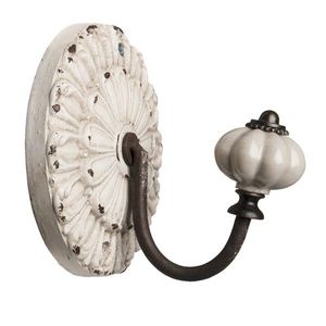 Vintage nástěnný háček s úchytkou - 10*8*10 cm 63306 obraz