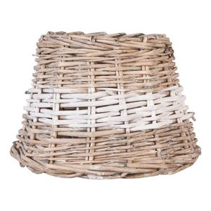 Ratanové stínidlo na lampu - Ø 23*17 cm / E27 W4RO0081BW obraz
