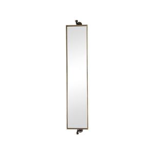 Bronzové antik otočné nástěnné zrcadlo Marry - 27*13*144 cm 22018113 (22181-13) obraz