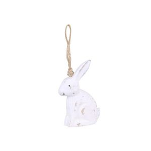 Závěsná dřevěná dekorace králík - 7*3*10 cm 39442-01 obraz