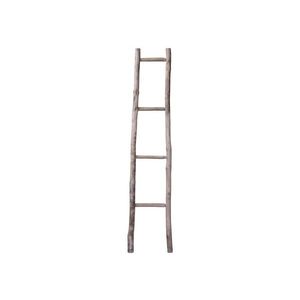 Hnědý dřevěný věšák na ručníky žebřík Patien - 36*4*159 cm 40028700 (40287-00) obraz