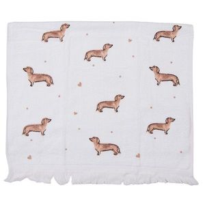 Kuchyňský froté ručník s jezevčíkem Dachshund Love - 40*66 cm CTDHL1 obraz