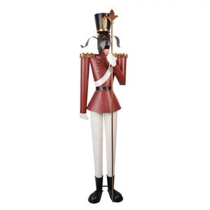 Veliká kovová socha pes Louskáček Nutcracker - 50*41*189 cm 5Y1326 obraz
