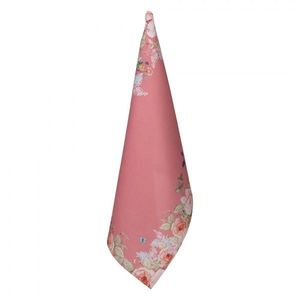 Růžová bavlněná utěrka Flower & Fiesta - 50*70 cm FFA42P obraz