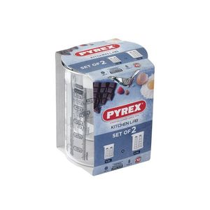 SADA ODMĚREK PYREX 2 KS, 0, 25L +0, 5L, SKLO obraz