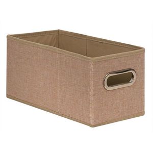 Homeware KOŠ DO REGÁLU, béžová obraz