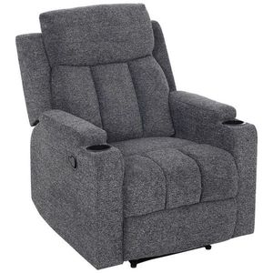 MID.YOU TELEVIZNÍ KŘESLO, textil, šedá obraz