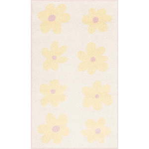 Žlutý/slonovinový dětský koberec 160x230 cm Dazzy Vanilla – FD obraz